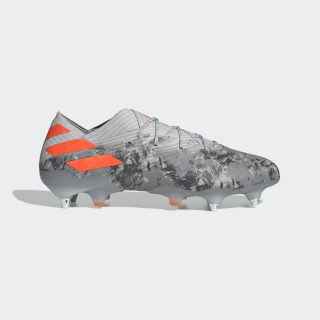 Nemeziz 19.1 Soft Ground Boots Grey Two / Solar Orange / Chalk White EF8293 Nemeziz 19.1 Soft Ground Boots Grey Two / Solar Orange / Chalk White EF8293