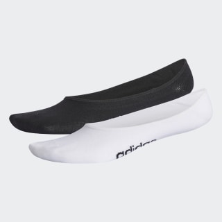 Calcetines Invisibles Colorblock 2 Pares Black / White CV4386 Calcetines Invisibles Colorblock 2 Pares Black / White CV4386