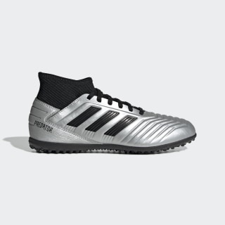 Predator Tango 19.3 Turf Voetbalschoenen Silver Met. / Core Black / Hi-Res Red G25802 Predator Tango 19.3 Turf Voetbalschoenen Silver Met. / Core Black / Hi-Res Red G25802