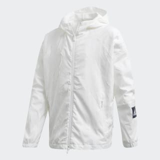 adidas W.N.D. Primeblue Jacke White / Black FQ2406 adidas W.N.D. Primeblue Jacke White / Black FQ2406