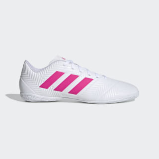Chuteira Nemeziz Tango 18.4 Futsal Cloud White / Shock Pink / Shock Pink D97995 Chuteira Nemeziz Tango 18.4 Futsal Cloud White / Shock Pink / Shock Pink D97995