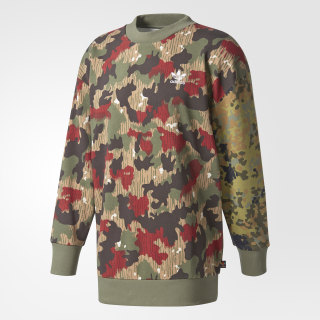 sueter adidas camuflaje
