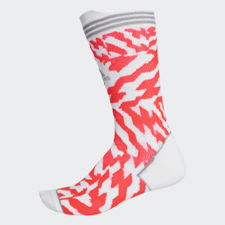 Calcetines Alphaskin Construction Tape White / Solar Red / Grey Three FK0931 Calcetines Alphaskin Construction Tape White / Solar Red / Grey Three FK0931