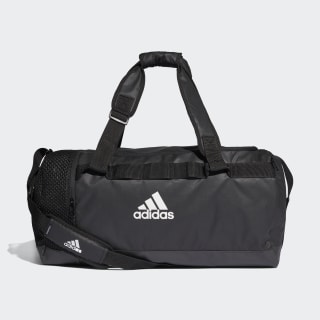 Bolso Deportivo de Training Convertible Mediano Black / Black / White DT4814 Bolso Deportivo de Training Convertible Mediano Black / Black / White DT4814