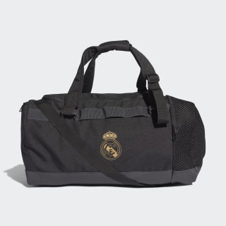 Real Madrid Duffle Bag Medium Black / Dark Football Gold DY7713 Real Madrid Duffle Bag Medium Black / Dark Football Gold DY7713