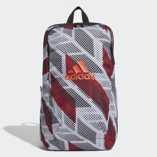 Mochila Parkhood Graphic Black / White / Active Maroon DY3490 Mochila Parkhood Graphic Black / White / Active Maroon DY3490
