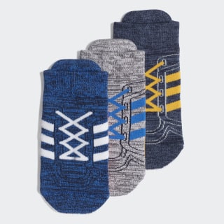 Socken, 3 Paar Blue / White / Collegiate Navy ED8623 Socken, 3 Paar Blue / White / Collegiate Navy ED8623