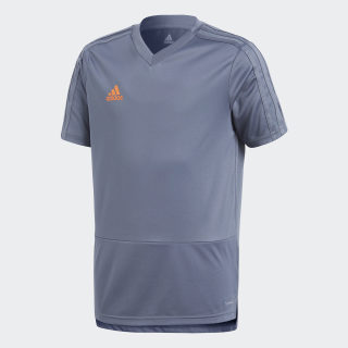 Maglia da allenamento Condivo 18 Grey / Orange CG0378 Maglia da allenamento Condivo 18 Grey / Orange CG0378