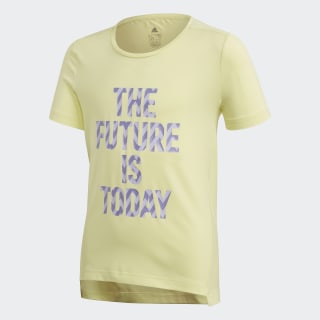T-shirt The Future Today Yellow Tint / White FM5860 T-shirt The Future Today Yellow Tint / White FM5860