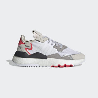 Nite Jogger Schoenen Cloud White / Crystal White / Shock Red G28044 Nite Jogger Schoenen Cloud White / Crystal White / Shock Red G28044