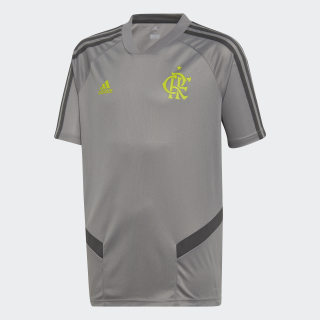 Camisa CR Flamengo Treino Grey Three / Grey Six / Semi Solar Yellow DP2338 Camisa CR Flamengo Treino Grey Three / Grey Six / Semi Solar Yellow DP2338