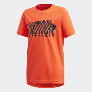 Own the Run T-Shirt Solar Red / Collegiate Navy FM1703 Own the Run T-Shirt Solar Red / Collegiate Navy FM1703