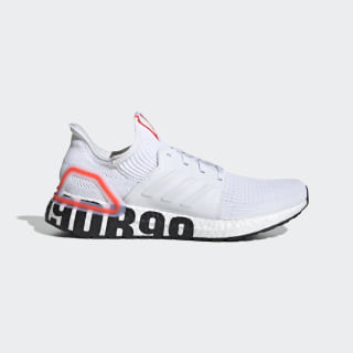 Tênis Ultraboost 19 Db M Cloud White / Cloud White / Solar Red FW1970 Tênis Ultraboost 19 Db M Cloud White / Cloud White / Solar Red FW1970
