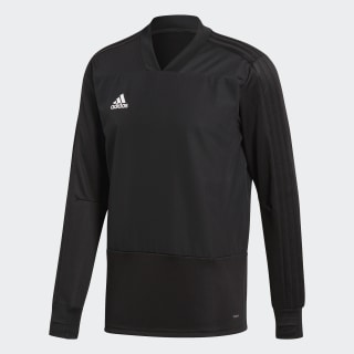 Maglia da allenamento Condivo 18 Player Focus Black / White CG0380 Maglia da allenamento Condivo 18 Player Focus Black / White CG0380