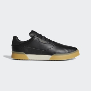 Adicross Retro Golfschuh Core Black / Gold Metallic / Bliss EE9163 Adicross Retro Golfschuh Core Black / Gold Metallic / Bliss EE9163