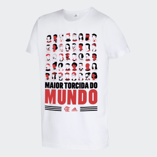 CAMISETA MAIOR TORCIDA DO MUNDO CR FLAMENGO Black EW8134 CAMISETA MAIOR TORCIDA DO MUNDO CR FLAMENGO Black EW8134