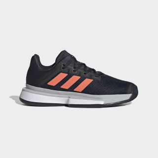 SoleMatch Bounce Clay Court Shoes Legend Ink / Signal Coral / Grey Two EG2220 SoleMatch Bounce Clay Court Shoes Legend Ink / Signal Coral / Grey Two EG2220