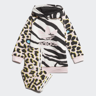 Conjunto com Capuz LZ Multicolor / Clear Pink / Black FM9987 Conjunto com Capuz LZ Multicolor / Clear Pink / Black FM9987