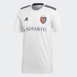 FC Basel Away Jersey White / Black CG0531 FC Basel Away Jersey White / Black CG0531