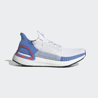 Chaussure Ultraboost 19 Cloud White / Cloud White / Real Blue G27496 Chaussure Ultraboost 19 Cloud White / Cloud White / Real Blue G27496
