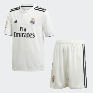 Real Madrid Home Mini Kit Core White / Black CG0553 Real Madrid Home Mini Kit Core White / Black CG0553