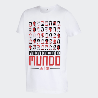 Camiseta maior torcida do mundo CR Flamengo Black EW8135 Camiseta maior torcida do mundo CR Flamengo Black EW8135