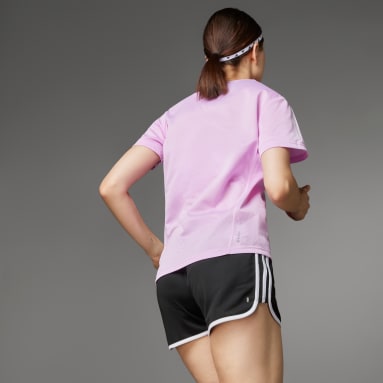 Camiseta Own the Run Morado Mujer Running