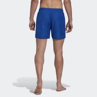Short Length Mid 3-Stripes Swim Shorts Niebieski