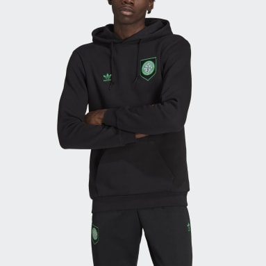 Sudadera con capucha Essentials Trefoil Celtic FC Negro Hombre Originals