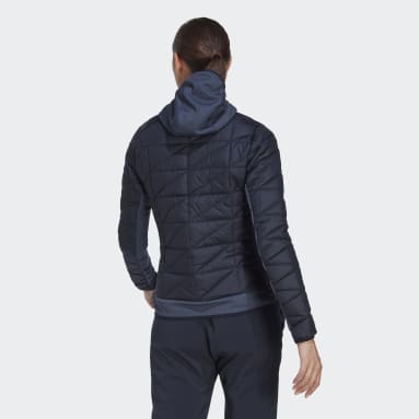 Terrex Multi Primegreen Hybrid Insulated Jakke Blå