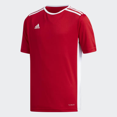 Maillot Entrada rouge Adolescents 8-16 Years Soccer