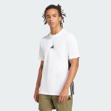Camiseta Malha Simples Essentials Três Listras