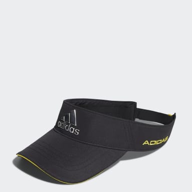 Men Golf Black Tour Metal Visor