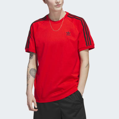 Adicolor Classics Plush T-skjorte Rød