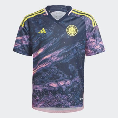 Deti Futbal viacfarebná Dres Colombia Women's Team 23 Away