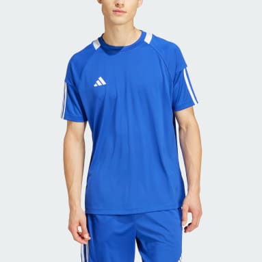 Men Sportswear Blue Sereno AEROREADY 3-Stripes Tee