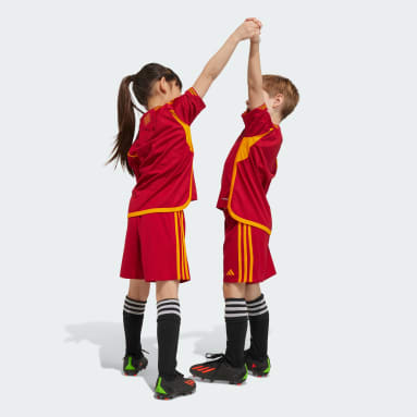 Divisa Mini Home 23/24 AS Roma Rosso Bambini Calcio