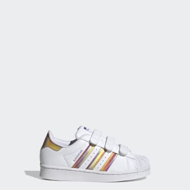 Tênis Infantil Unissex Adidas Superstar Cf I Branco Adidas na Carroussel  Kids