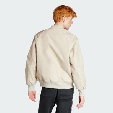 남성 Lifestyle Beige 프리미엄 컬리지에이트 재킷