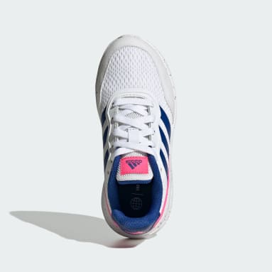Children Sportswear White Nebzed Lifestyle Lace Running Shoes