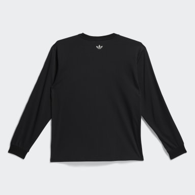 Remera Zander Photo Manga Larga (Género Neutro) Negro Originals