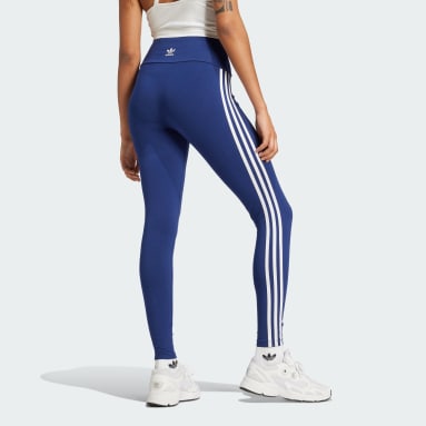 Adidas leggings navy blue on sale