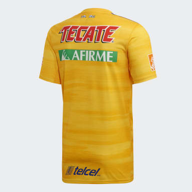 Jersey Titular Tigres UANL Amarillo Hombre Fútbol