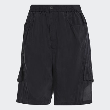 Shorts Y-3 CH3 Sanded Cupro Negro Mujer Y-3