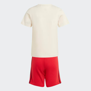 Ensemble t-shirt short VRCT Beige Enfants Originals