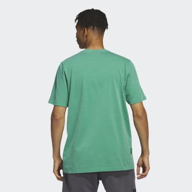 Heren Originals groen Featherweight Shmoofoil T-shirt