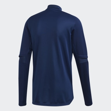 Sudadera entrenamiento Condivo 20 Azul Hombre Gimnasio Y Entrenamiento