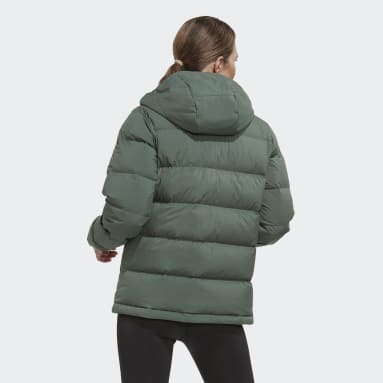 Γυναίκες Sportswear Πράσινο Helionic Hooded Down Jacket