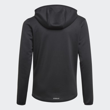 Veste à capuche Designed 2 Move 3-Stripe Noir Garçons Fitness Et Training