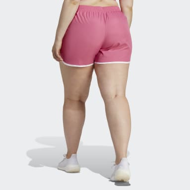 Frauen Running Marathon 20 Running Shorts – Große Größen Rosa